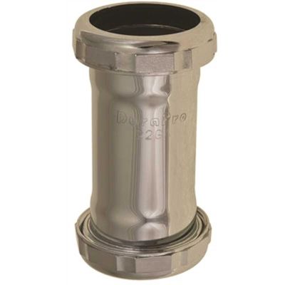 Premier Brass Coupling 1-1/2 in. Chrome Plated Slip Joint