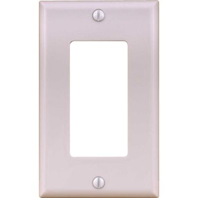 Preferred Industries 1-Gang Decorative Wall Plate White