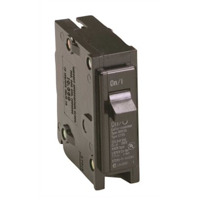 Eaton BR 15 Amp 120/240 Volts Single-Pole Circuit Breaker