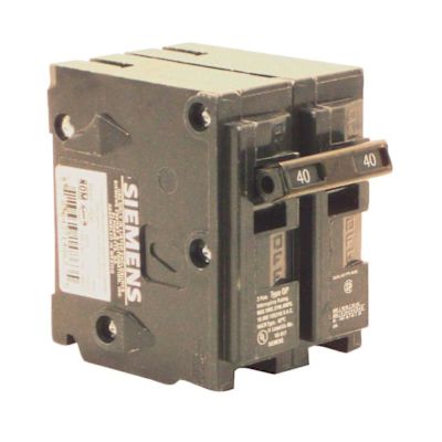 Siemens 40 Amp Double-Pole Type QP Circuit Breaker