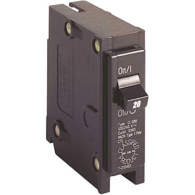 Eaton CL 20 Amp 1-Pole Circuit Breaker