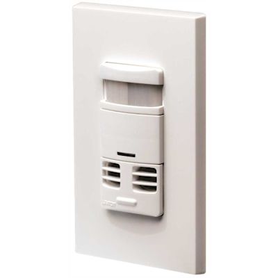 Leviton Multi-Technology Single-PolevWall Switch Motion Sensor, White