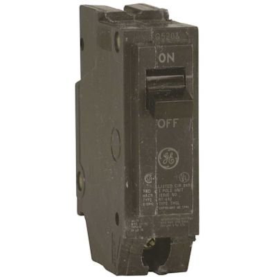 GE Q-Line 20 Amp 1 in. Single-Pole Circuit Breaker