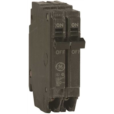 GE Q-Line 20 Amp 1 in. Double-Pole Circuit Breaker (THQP220)