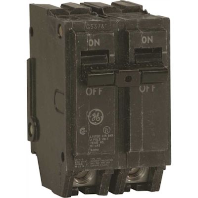 GE Q-Line 15 Amp 2 in. 2-Pole Circuit Breaker
