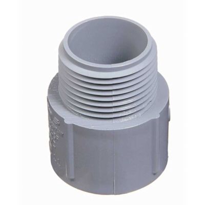 Carlon 2 in. Electrical PVC Male Adapter (E943J-28-HD)