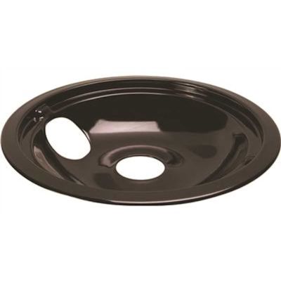 GE Electric Range Drip Pan, Black, 6 in.
