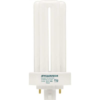 Sylvania 32-Watt Equivalent T4PL 4-Pin Triple Tube Dimmable CFL Light Bulb Bright White (1-Bulb)