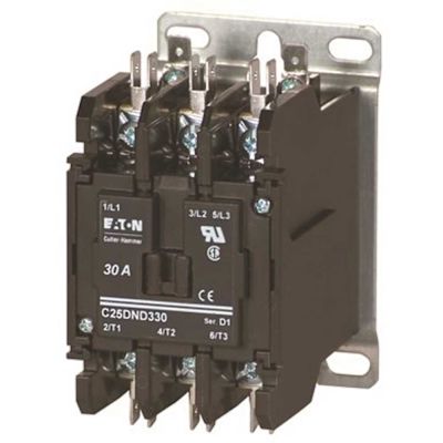 Eaton Definite Purpose Contactor RBM Type 154 3 Pole 30A 24-Volt