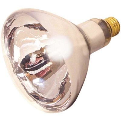 SATCO|Satco 125-Watt R40 Medium Base Incandescent Heat Lamp Light Bulb