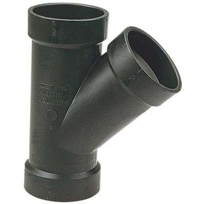 NIBCO 2 in. ABS DWV 45-Degree All Hub Wye