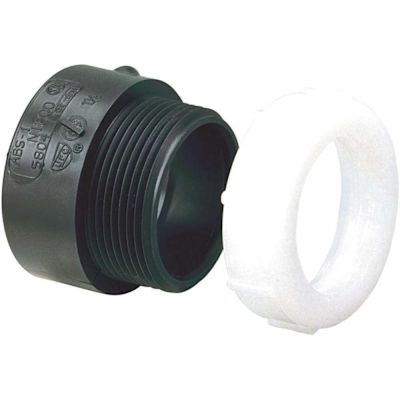 NIBCO 1-1/2 in. ABS DWV Hub x SJ Trap Adapter