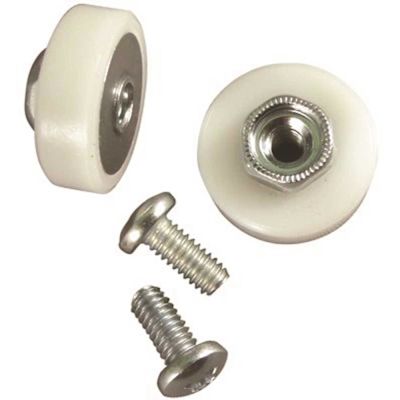 STRYBUC INDUSTRIES 3/4 in. Dia Shower Door Roller Flat