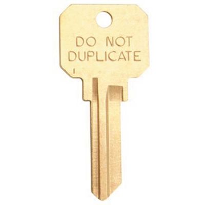 Kwikset KW1 Do Not Duplicate Blank Key (50-Box)