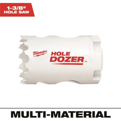 Milwaukee 1-3/8" Hole Dozer Bi-Metal Hole Saw