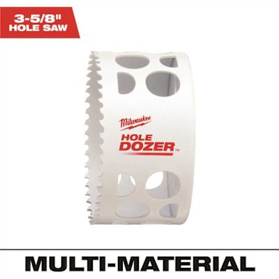 3-5/8 in. Hole Dozer Bi-Metal Hole Saw