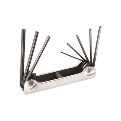 Klein Tools 8-Key Folding Hex Key Set