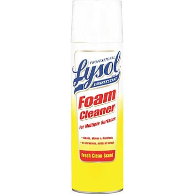 Reckitt Benckiser LYSOL DISINFECTANT FOAM CLEANER, 24 OZ AEROSOL