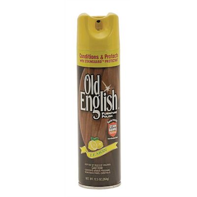 Old English 12.5 oz. Lemon Scent Liquid Furniture Polish Aerosol Can (12 per Pack)