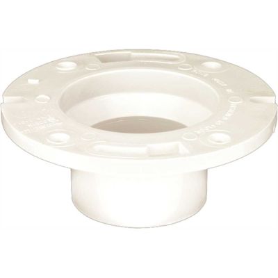 NIBCO 4 in. x 3 in. PVC DWV Spigot Closet Flange