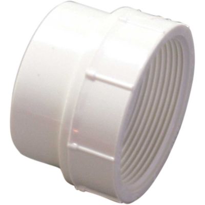 NIBCO 3 in. PVC DWV Cleanout Adapter