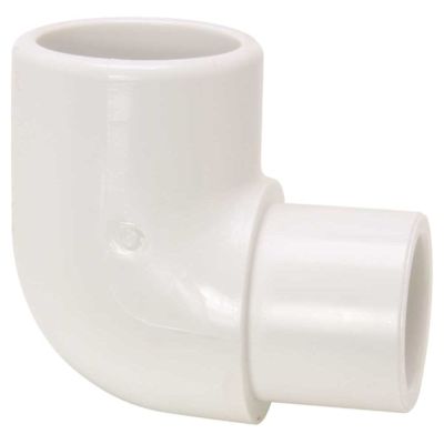 Mueller Streamline 1/2 in. PVC Schedule 40 90-Degree Spigot x Slip Street Elbow
