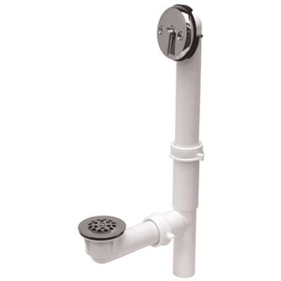 ProPlus 1-1/2 in. PP Trip Lever Trap Waste and Overflow