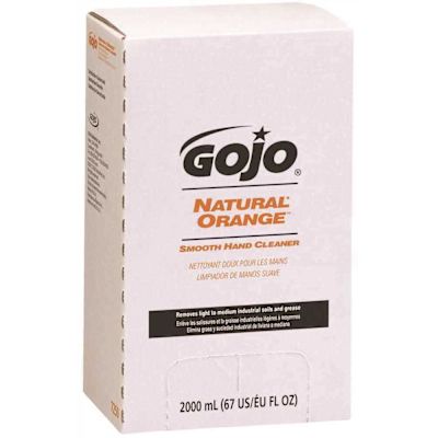 GoJo 2000 ml Natural Orange Smooth Hand Cleaner Pro TDX Refill Orange Citrus Fragrance