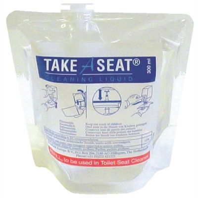 Health Gards 300 ml Pouches Toilet Seat Cleaner Sanitizer (6 Per Box)