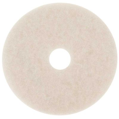 3M 20 in. White Super Polish Pads (5 Per Carton)