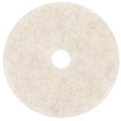 3M 20 in. Natural Blend White Floor Pad (5-Count)