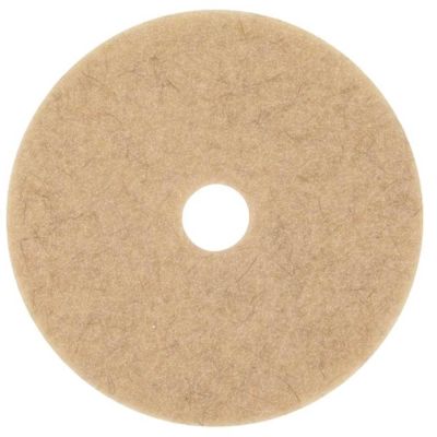 3M 20 in. Natural Blend Tan Floor Pad (5-Count)