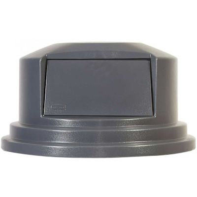 Rubbermaid Commercial Products Brute 55 Gal. Grey Round Trash Can Dome Top Lid