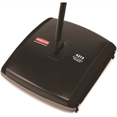 Rubbermaid Commercial Products Commercial Dual action 7.5 in. Mechanical Push Sweeper