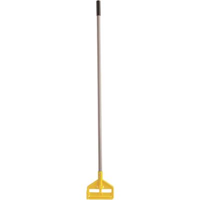 60 in. Gray Fiberglass Clamp Wet Mop Handle