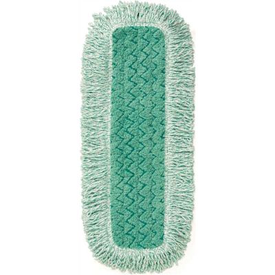 Rubbermaid Commercial Products 18 in. Hygen Microfiber Dust Mop Pad with Fringe