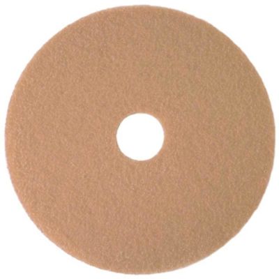 Renown 20 in. Tan Burnishing Floor Pad (5-Count)