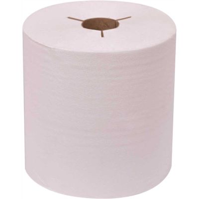 Renown Natural White 8 in. Controlled Hardwound Paper Towels (800 ft. per Roll, 6-Rolls per Case)