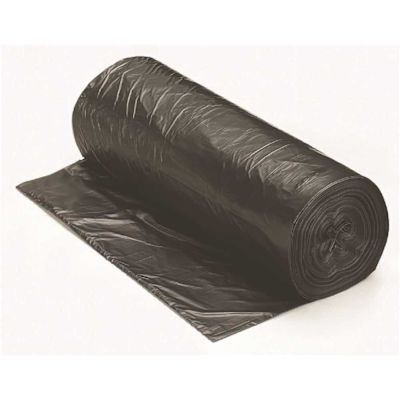 Renown Can Liner,  15 Gal., 6 Mic, High-Density, Black, 24" X 33", 1000/Case