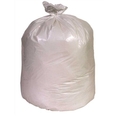 Renown Can Liner, 33 Gal., .74 Mil, Low-Density, White, 33" X 39", 150/Case