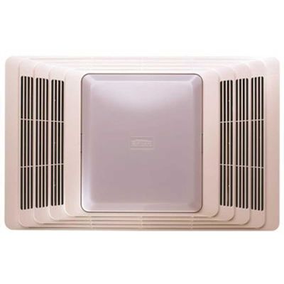 Broan-NuTone 11.2 in. x 17.9 in. x 2.5 in. Grill Assembly - Includes Light Lens