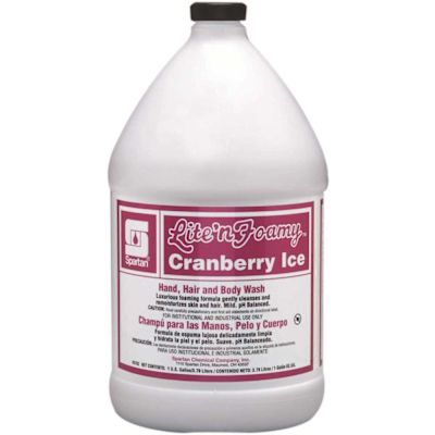 Spartan Lite'n Foamy Cranberry Ice 1 Gallon Hand Wash