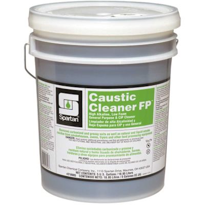 Spartan Caustic Cleaner FP 5 Gallon Food Production Sanitation Cleaner
