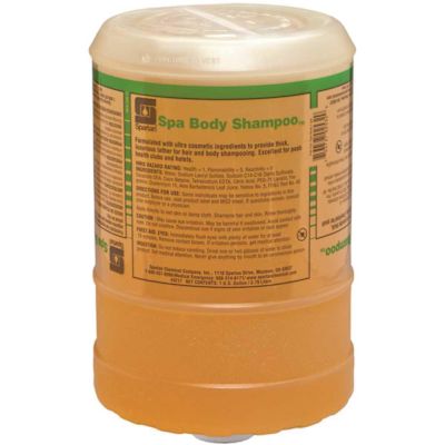 Spartan Spa Body Shampoo (Flat Top) 1 Gallon Floral Scent Body Wash (4 per Pack)