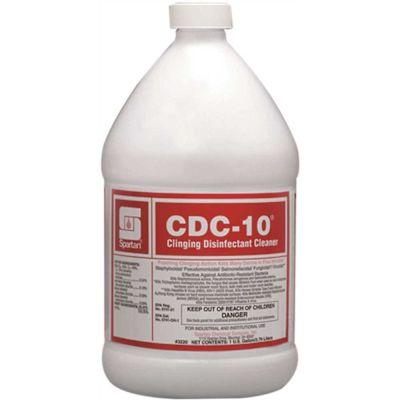 Spartan Chemical CDC-10 1 Gallon Floral Scent One Step Cleaner/Disinfectant