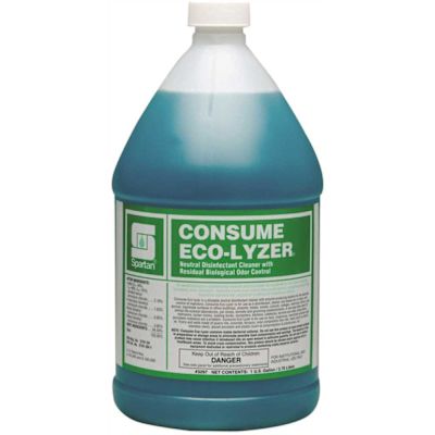 Spartan Chemical Consume Eco-Lyzer 1 Gallon Floral Scent Disinfectant/Deodorant