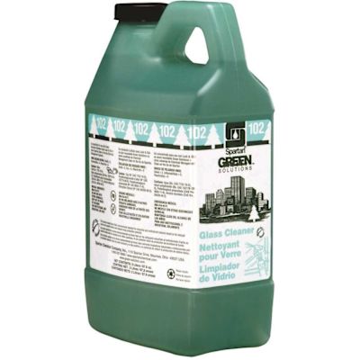 Spartan Chemical Co. Green Solutions 2 Liter Glass Cleaner (4 per Pack)