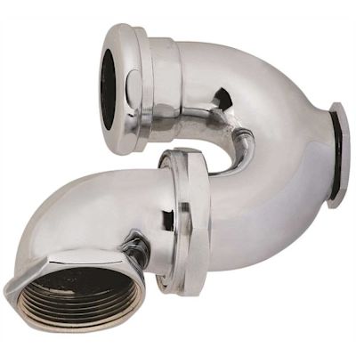 National Brand Alternative MATCO-NORCA LA TRAP WITH CLEANOUT, 1-1/2X1-1/4 IN., CHROME