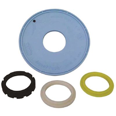 Zurn Chemical-Resistant Diaphragm with 3 Flow Rings for AquaFlush Flush Valve