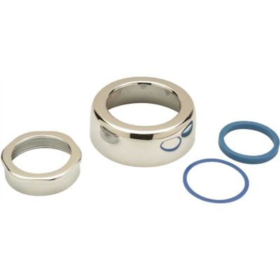 Zurn 4-Part Spud Escutcheon and Coupling Assembly, 1 1/2 in.